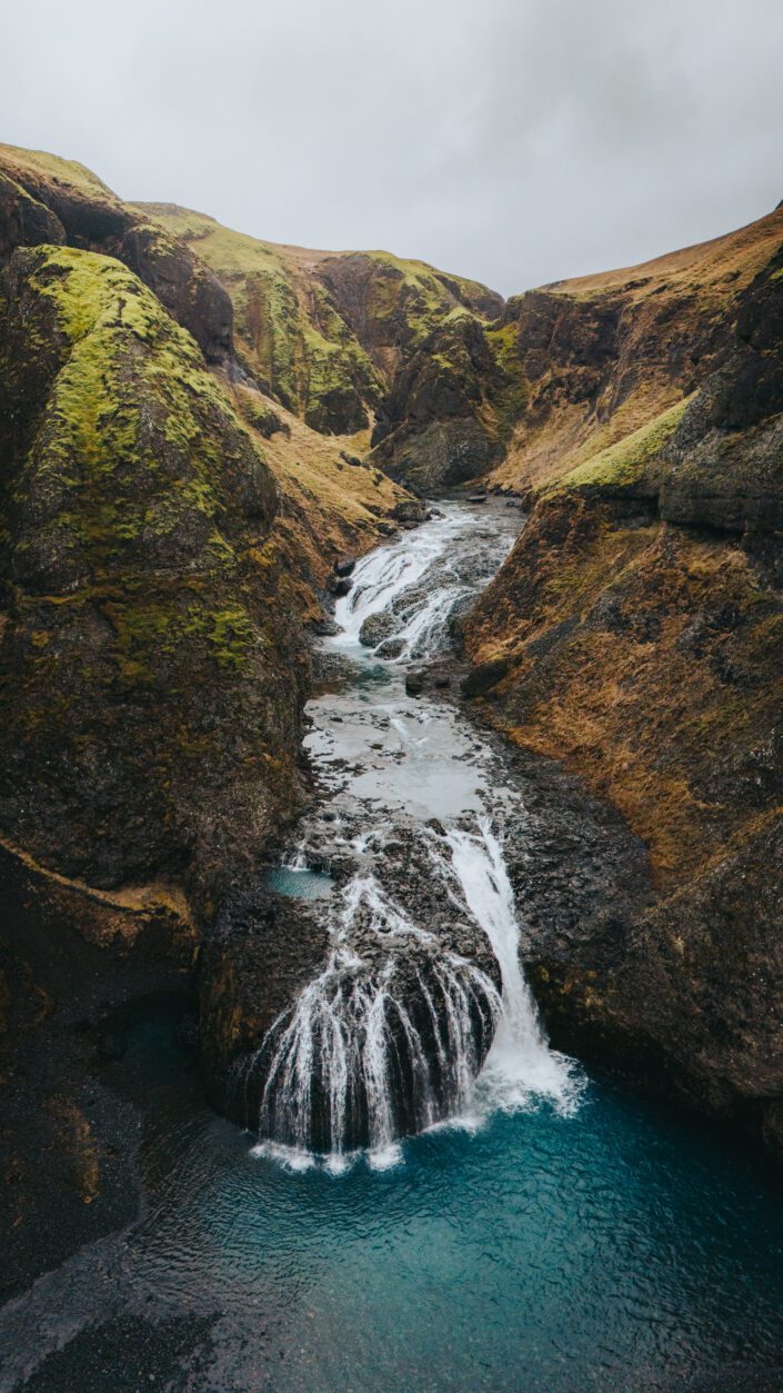 Stjórnarfoss, Island